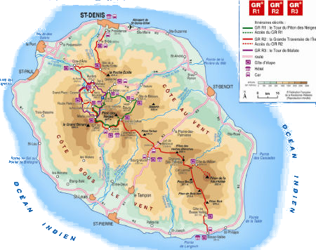 Home page, Île de la Réunion Tourisme