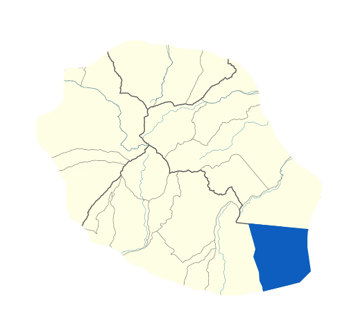Carte Saint-Philippe Réunion