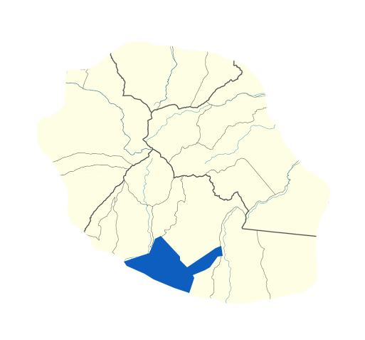 Carte Saint-Pierre Réunion