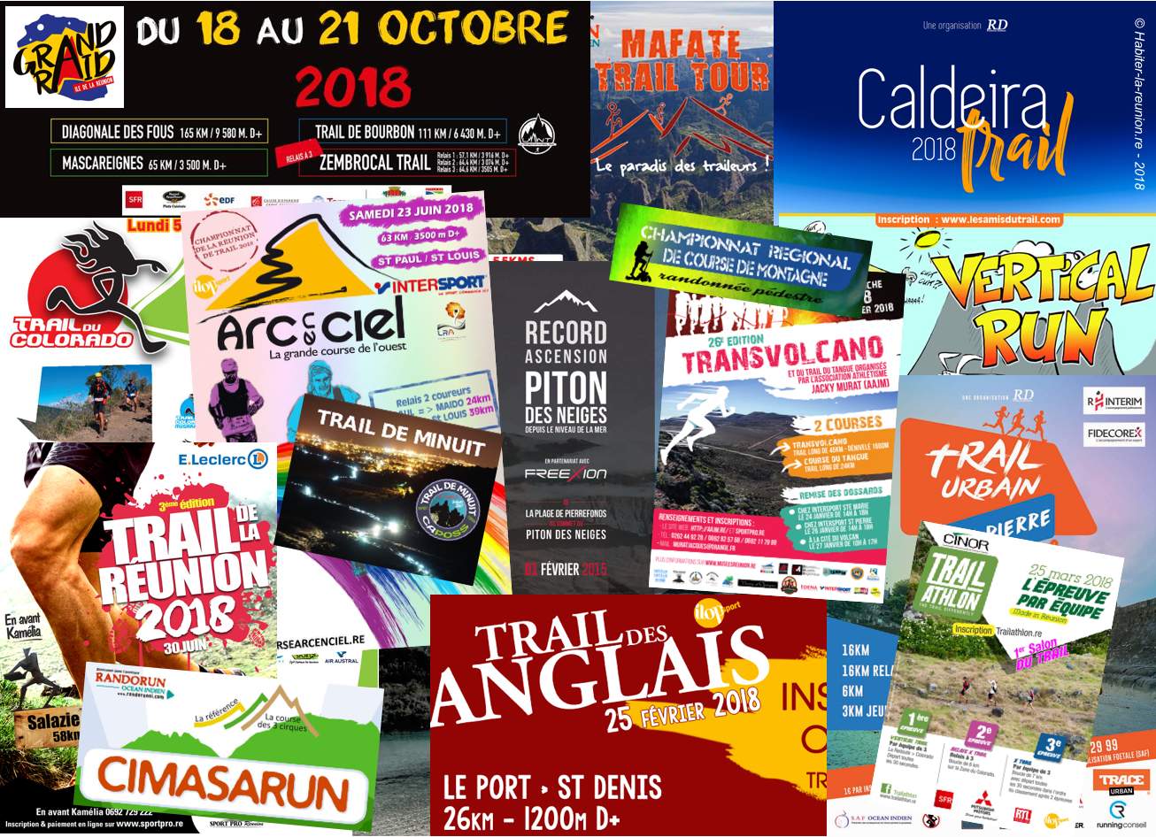Calendrier Trail Reunion 2023 Trail À La Réunion - Habiter La Réunion