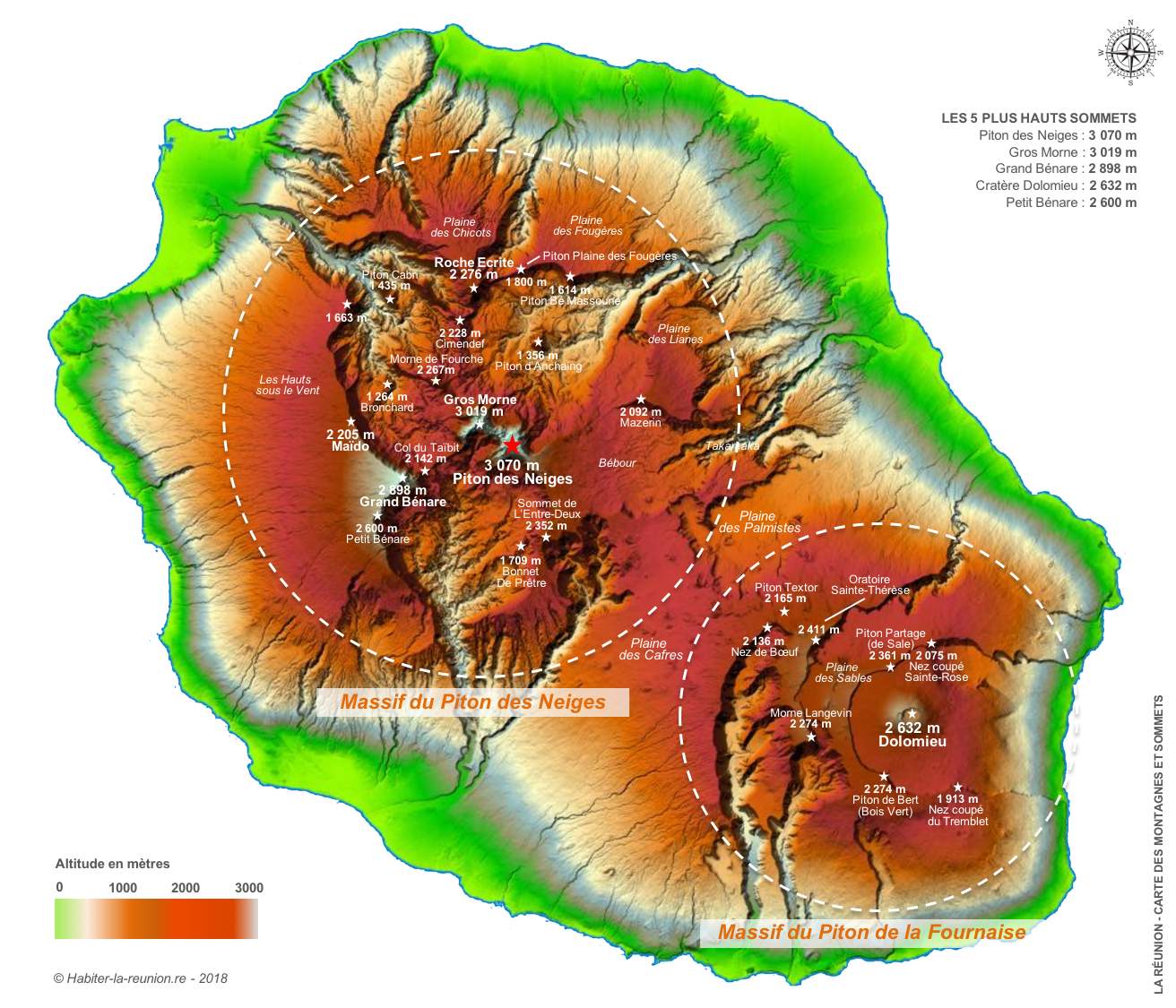 Cartes De La Reunion Habiter La Reunion