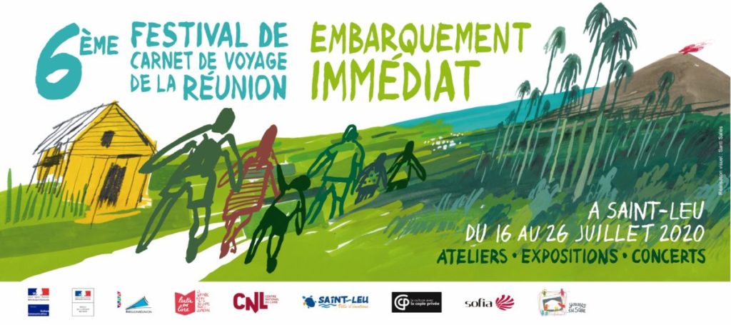 Festival du Carnet de voyage de La Réunion à Saint-Leu - Habiter La Réunion