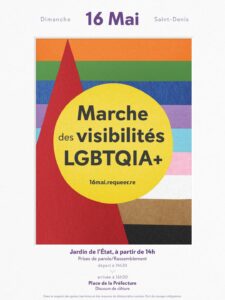 marche visibilité LGBTQAI Réunion