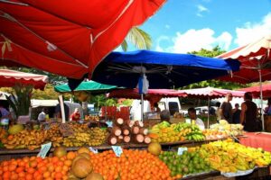 marché forain la réunion